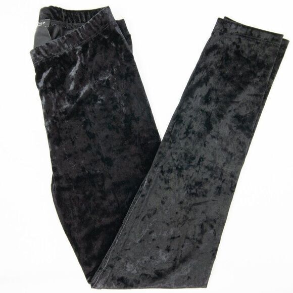 NEW‎ Ann Taylor black velvet legging pants, size S - Picture 9 of 10